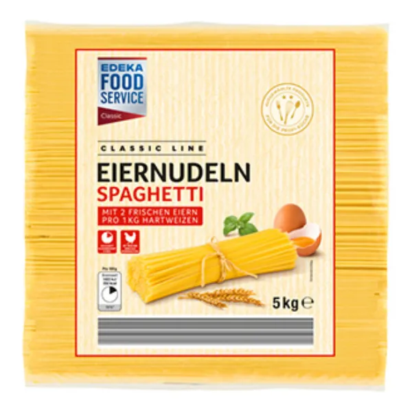 5 kg  Eiernudeln Spaghetti der Marke EDEKA Foodservice Classic
