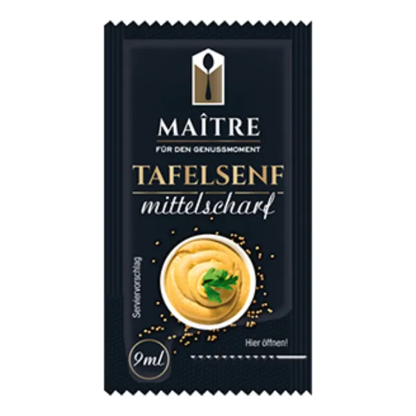 150x10 ml Tafelsenf der Marke Maitre