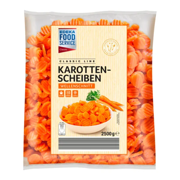 2500 g Karottenscheiben der Marke EDEKA Foodservice Classic 