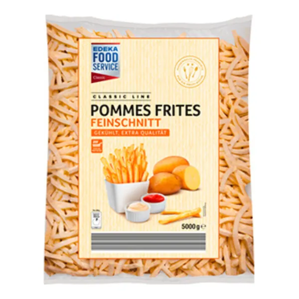 5000 g Pommes Frites Feinschnitt der Marke EDEKA Foodservice Classic