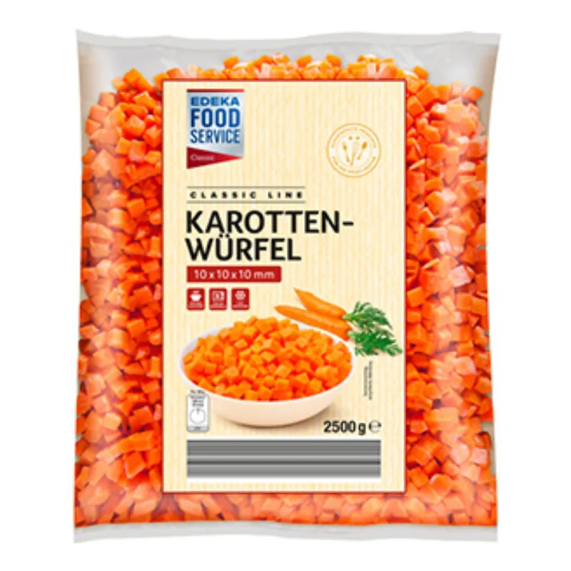 2500 g Karottenwürfel der Marke EDEKA Foodservice Classic