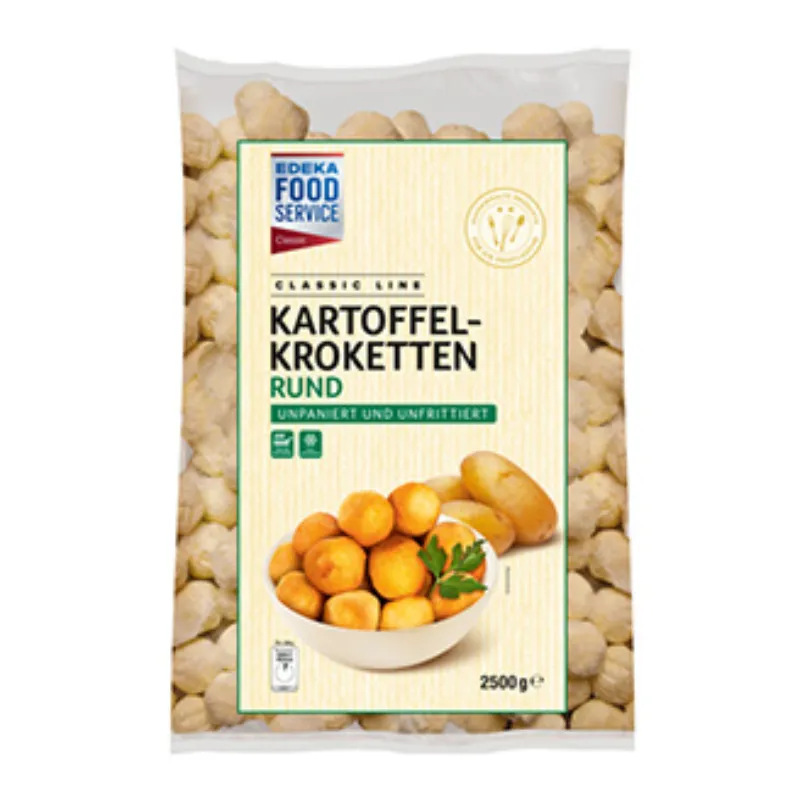 2500 g Kartoffelkroketten rund der Marke EDEKA Foodservice Classic