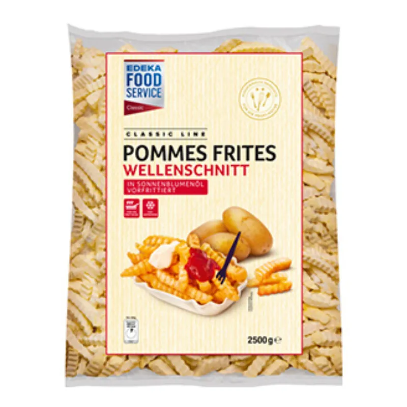 2500 g Pommes Frites Wellenschnitt der Marke EDEKA Foodservice Classic