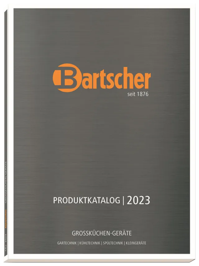 Titelblatt des Bartscher  Produktkatalogs 2023