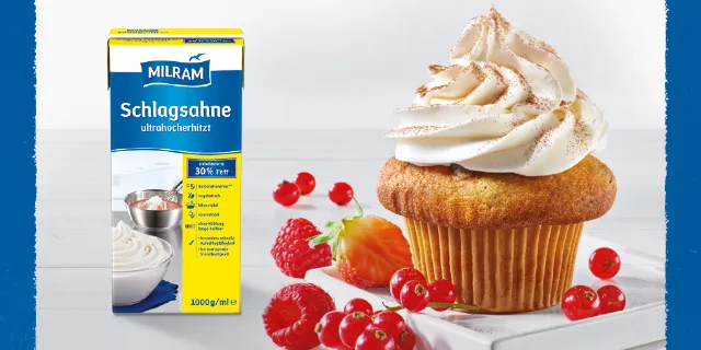 Produktabbildung MILRAM Schlagsahne 30% Fett